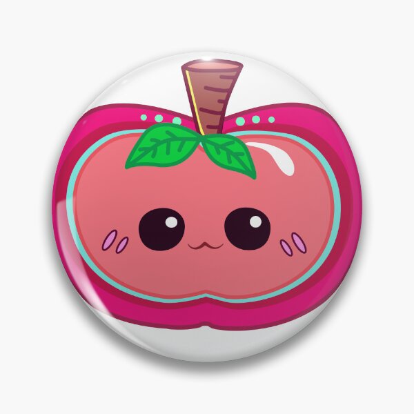 Item preview,  Hand-drawn illustration Sweet pinky apple  designed and sold by MariaTsy.
