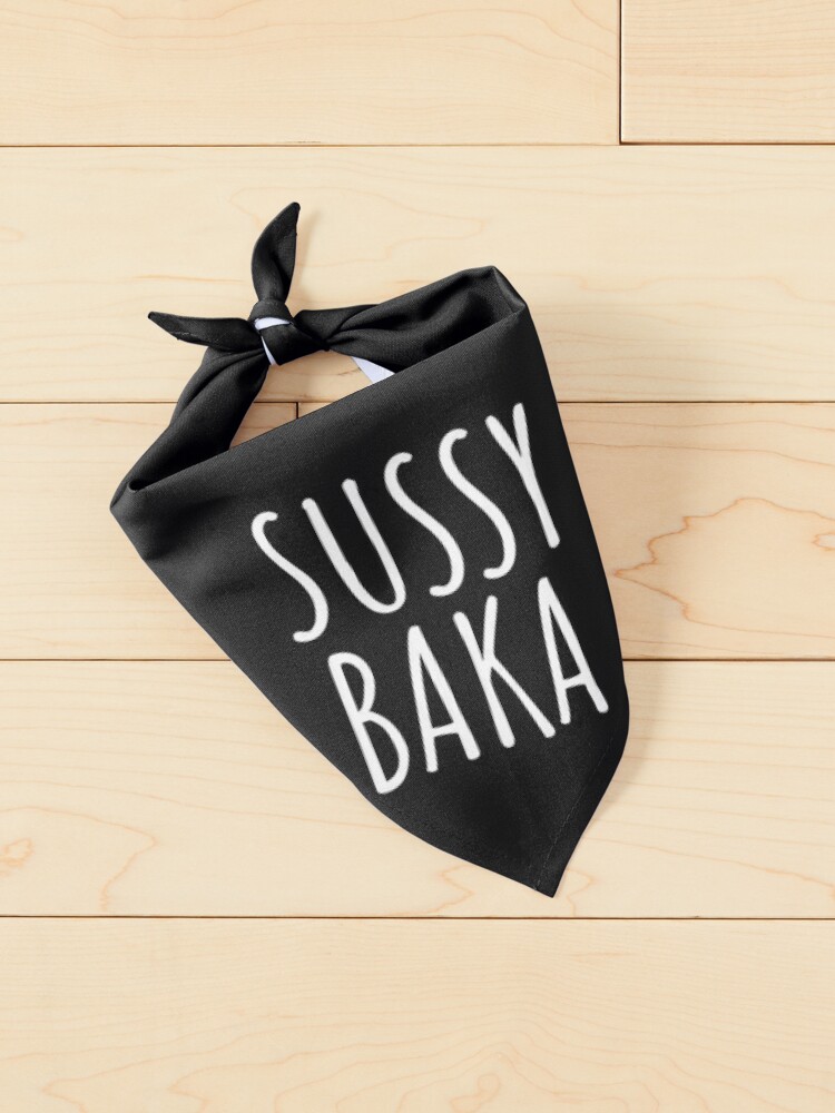 Sussy Baka Pet Bandana for Sale by Marios Nydras