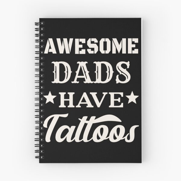 Item preview, Awesome Dads Have Tattoos White Text Design, Great Design For Cool Dads, Perfect For Father's Day designed and sold by TrulyEpoque.