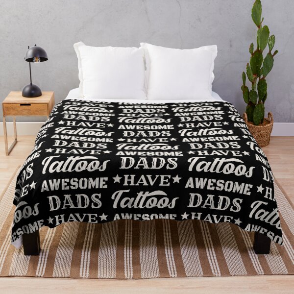 Item preview, Awesome Dads Have Tattoos White Text Design, Great Design For Cool Dads, Perfect For Father's Day designed and sold by TrulyEpoque.