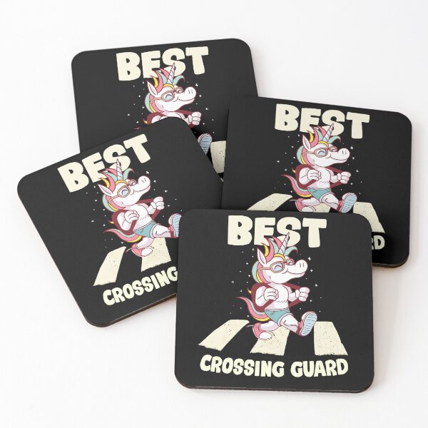 Item preview, Crossing Guard Unicorn Cartoon designed and sold by MrEddie10.
