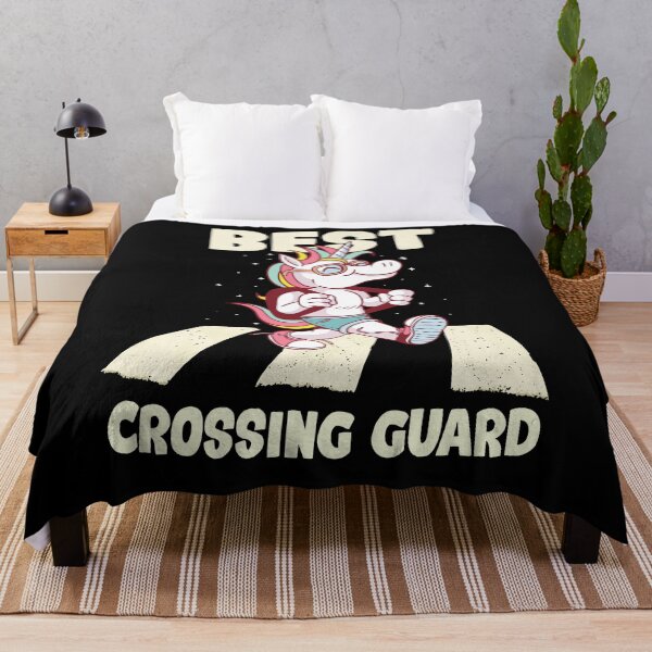 Item preview, Crossing Guard Unicorn Cartoon designed and sold by MrEddie10.