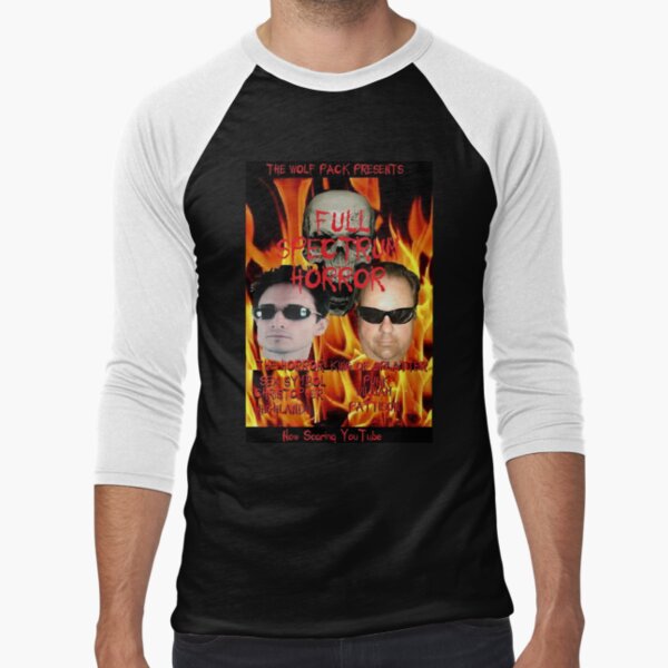 Full Spectrum Horror Baseball ¾ Sleeve T-Shirt