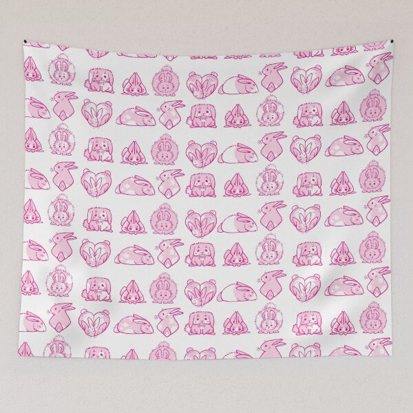 Item preview, Pink Bunnie Shapes designed and sold by Paigekotalik.