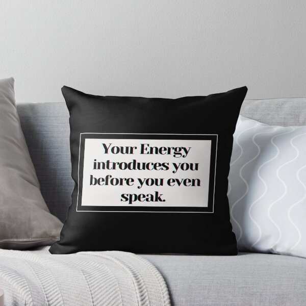 Item preview, Your Energy introduces you before you even speak. designed and sold by PostiveText.