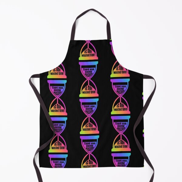 Item preview, Time You Enjoy Wasting Is Not Wasted Time (rainbow hourglass) designed and sold by SubtleSplit.
