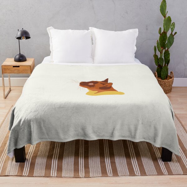 Item preview, Saron Naranja Ilustración digital gato siames designed and sold by CreandoLios.