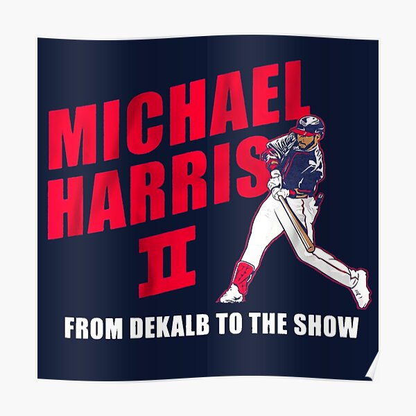 Michael Harris Ii Baseball Poster2 Canvas Poster Bedroom Living Room Office  Decoration Gifts Unframe: 12x18inch(30x45cm)