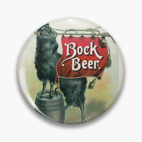 Artikelvorschau, Vintage Kunstdruck, Bockbier, Banner Bock, Bockbier entworfen und verkauft von TeeARTHY.