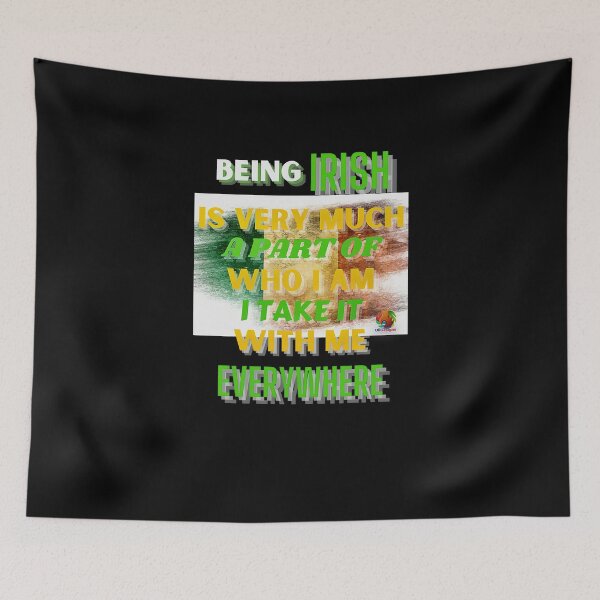 Item preview, Being Irish Is Very Much A Part Of Who I Am designed and sold by OliDesigns.