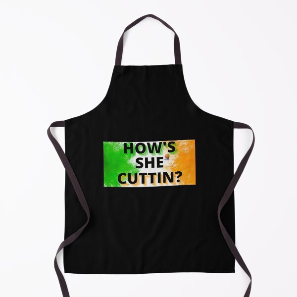 Item preview, How's She Cuttin Irish Ireland Saying designed and sold by OliDesigns.