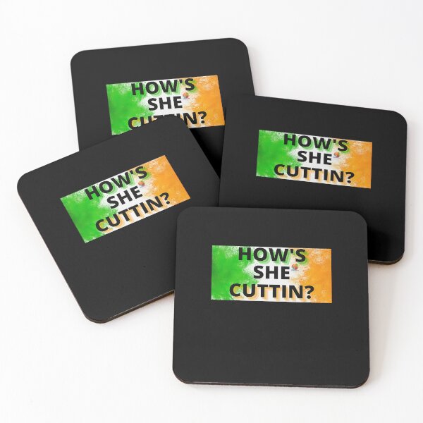 Item preview, How's She Cuttin Irish Ireland Saying designed and sold by OliDesigns.