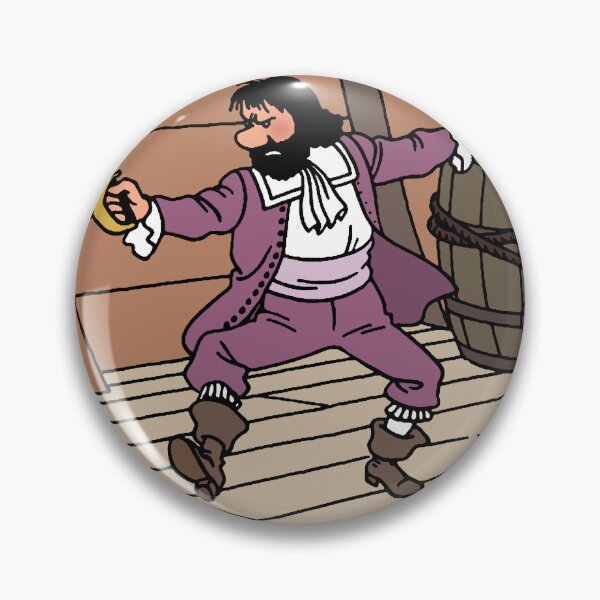 Item preview, The Captain and the Pirate designed and sold by BrigitteCooper.
