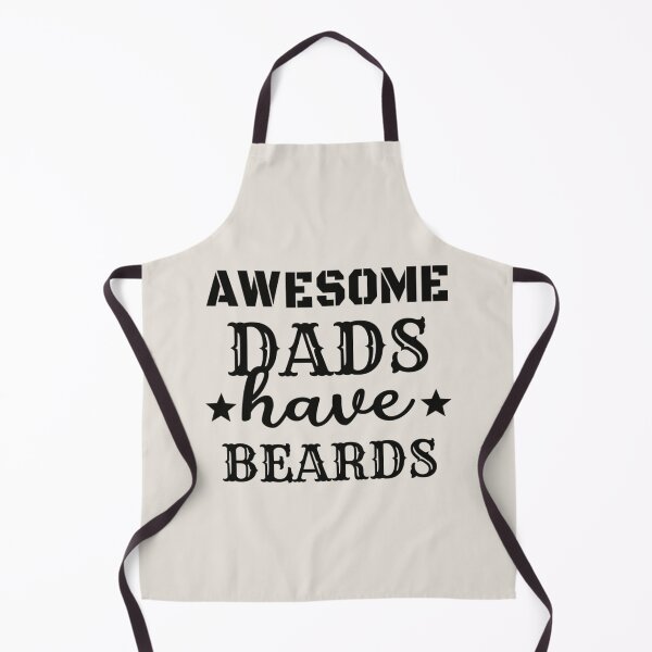 Item preview, Awesome Dads Have Beards Black Text Design, Great Design For Cool Dads, Perfect For Father's Day designed and sold by TrulyEpoque.