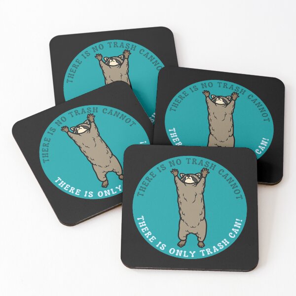 Item preview, There is no trash cannot, there is only trash can | Raccoon meme design designed and sold by SocialTekkie.
