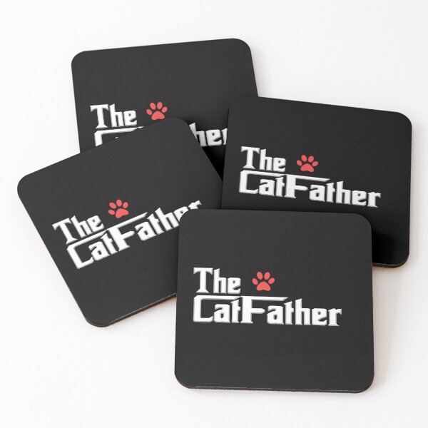 Item preview, The Catfather (black) designed and sold by Nikmay Design.