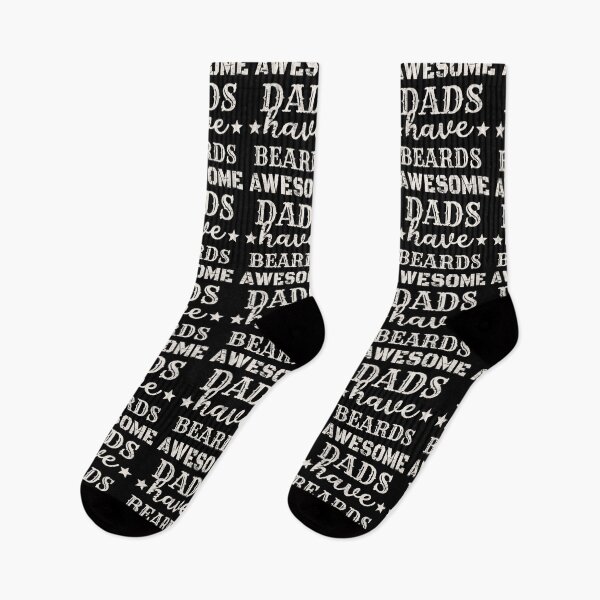 Item preview, Distressed Style Awesome Dads Have Beards White Text Design, Great Design For Cool Dads, Perfect For Father's Day designed and sold by TrulyEpoque.