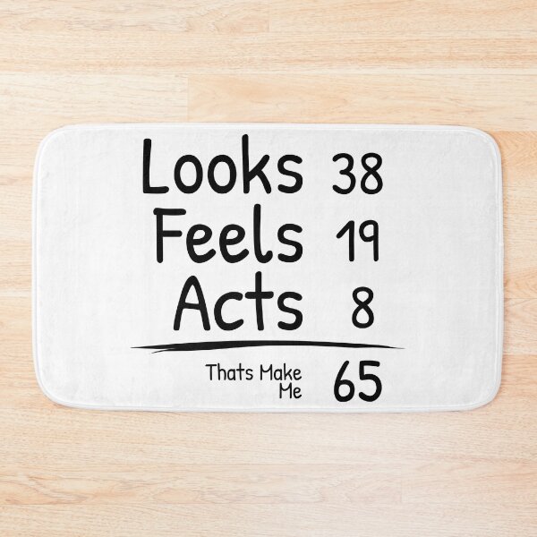 Item preview, funny 65th birthday quotes design designed and sold by itsRIS-store.