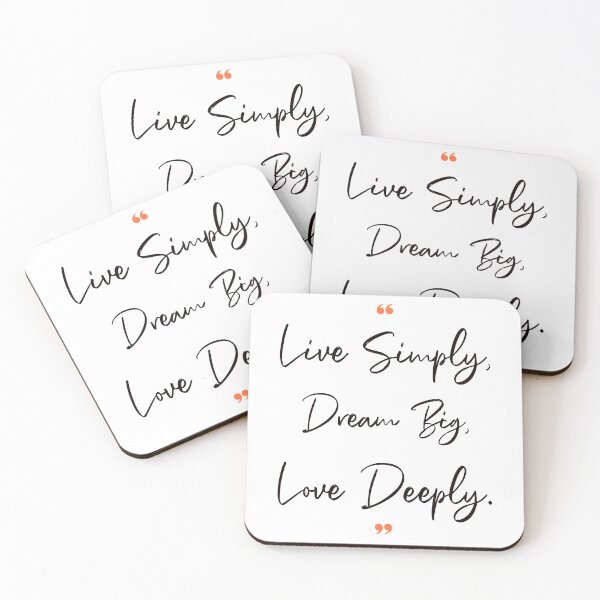 Item preview, Quote 2 - Live Simply designed and sold by Axel Sardinha.