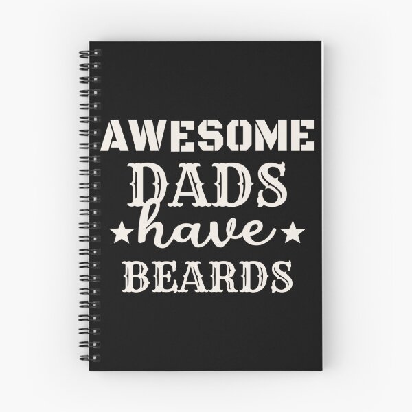 Item preview, Awesome Dads Have Beards White Text Design, Great Design For Cool Dads, Perfect For Father's Day designed and sold by TrulyEpoque.