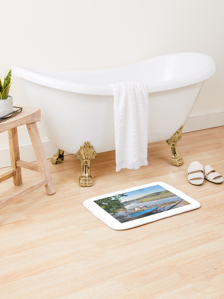 Thumbnail 2 of 6, Bath Mat, “ Final Destination “ designed and sold by Virtualrich.