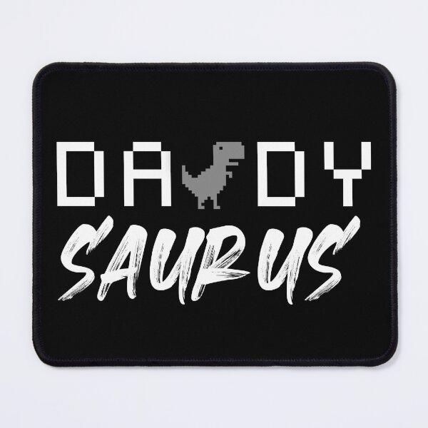 Item preview, Daddy saurus (black) 1 designed and sold by Nikmay Design.