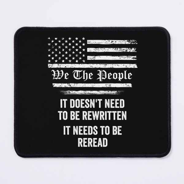 Item preview, Vintage American Flag It Needs To Be Reread We The People designed and sold by Amineharoni.