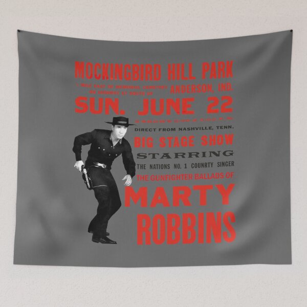 Item preview, Marty Robbins Concert Poster Essential designed and sold by ickiRoseannOchs.