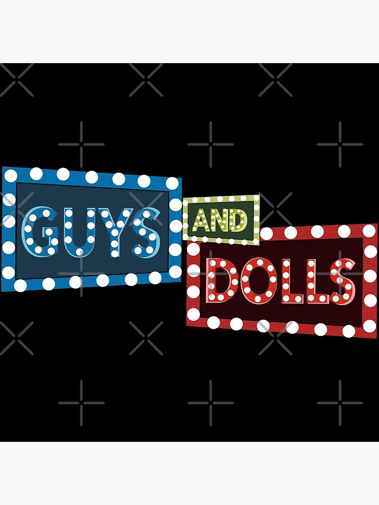 "Guys And Dolls 1955" Poster for Sale by LDesignz Redbubble
