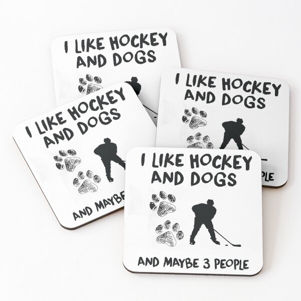 Item preview, I Like Hockey And Digs, Hockey Players, Funny Hockey, Geocaching Hockey designed and sold by Aerial Addicts.