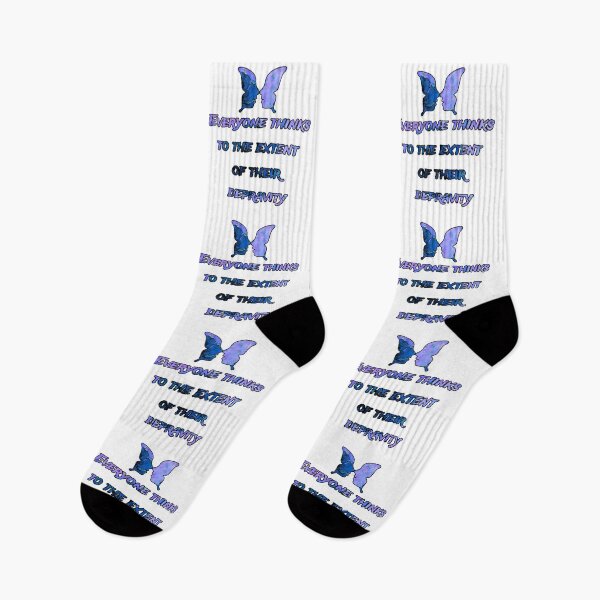 Item preview, Everyone thinks to the extent of their depravity., words with pattern by Marina Daniluka designed and sold by MariDaniArt.