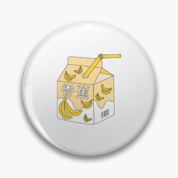Item preview, Aesthetic Banana Milk Chinese Writing designed and sold by eva8designs.