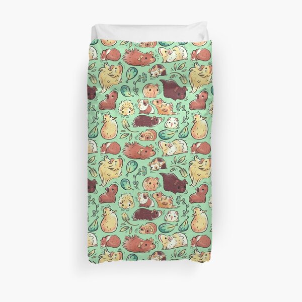Guinea Pig Huddle Duvet Cover