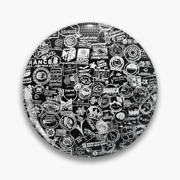 Item preview, Expo2020 Dubai Stamp Design (Dark) designed and sold by the-krisney-way.