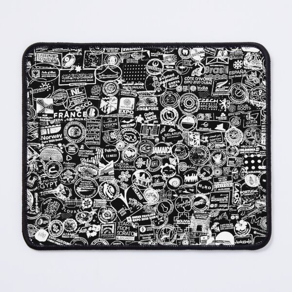 Item preview, Expo2020 Dubai Stamp Design (Dark) designed and sold by the-krisney-way.