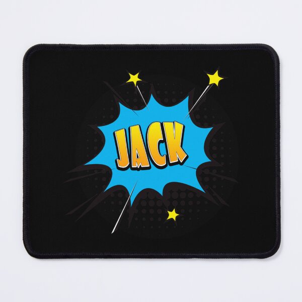Item preview, Comic Book Speech Bubble Font First Name Jack Lightweight Sweatshirt designed and sold by donniejeanjr6.