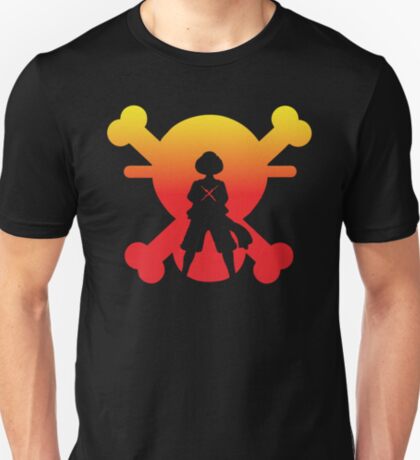 Straw Hat Silhouette Luffy T-Shirt