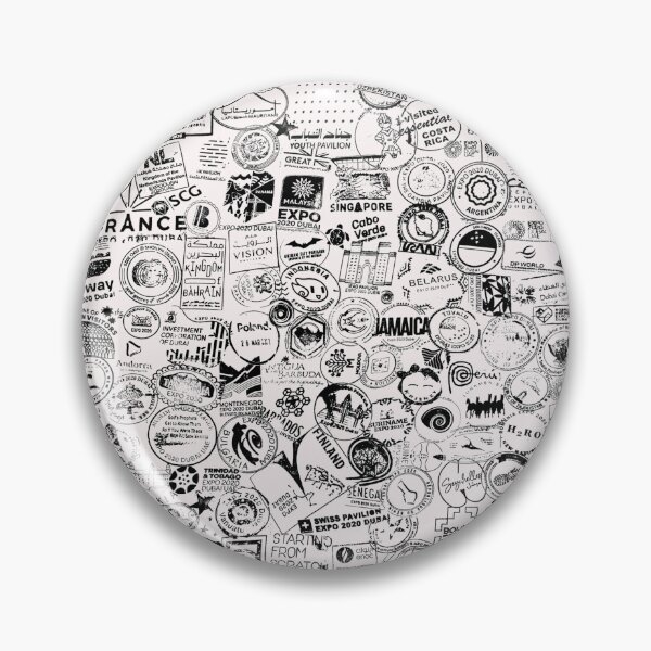 Item preview, Expo2020 Dubai Stamp Design (Light) designed and sold by the-krisney-way.