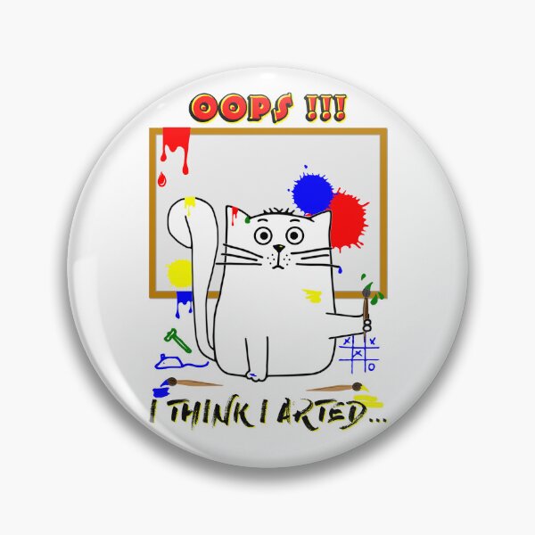 Item preview, I Think I Arted designed and sold by Owlies-Barn.