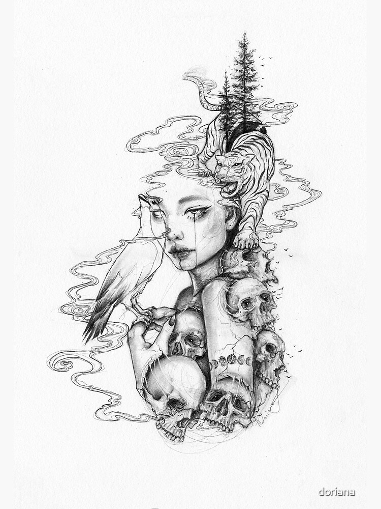 Souls of Nature - pencil drawings series