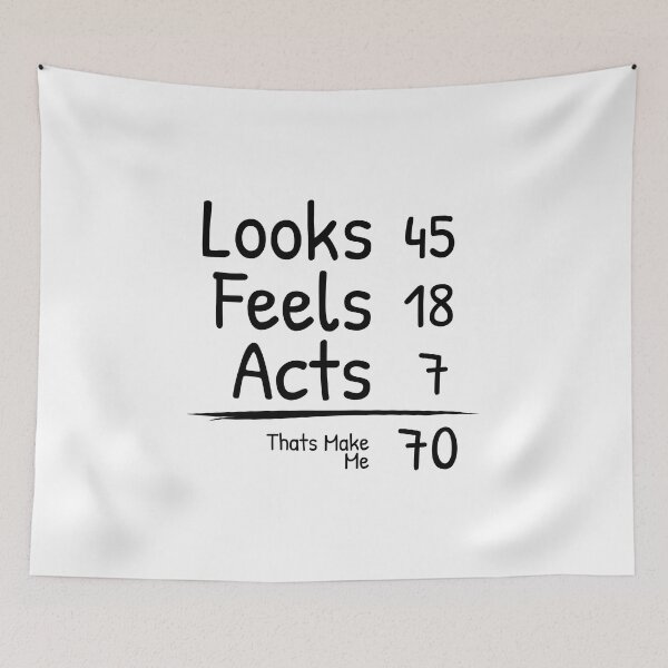 Item preview, funny 70th birthday quotes design designed and sold by itsRIS-store.