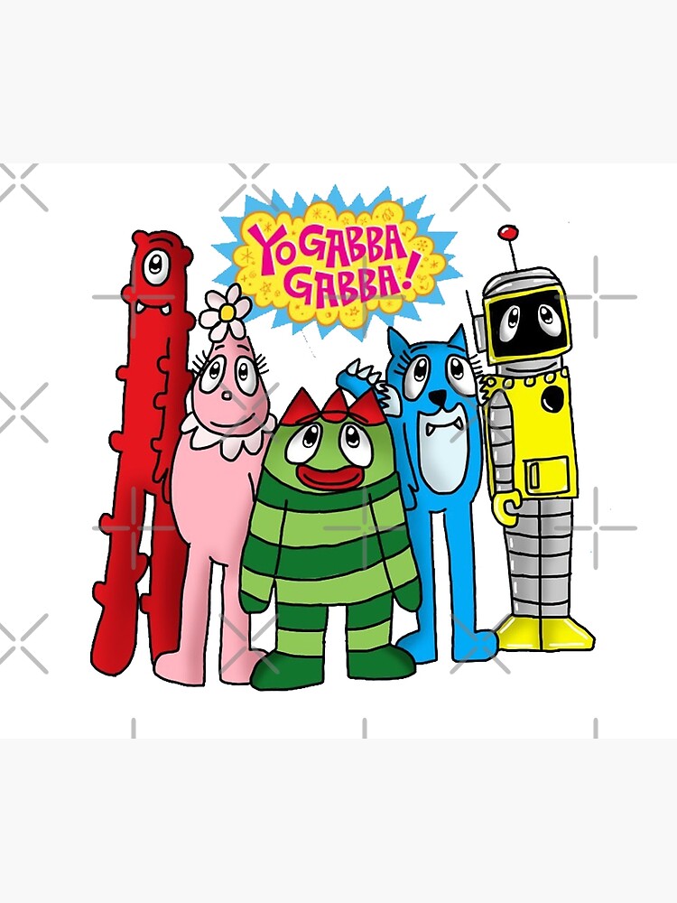 Yo Gabba Gabba Poster For Sale By Fashion Ciiity Redbubble