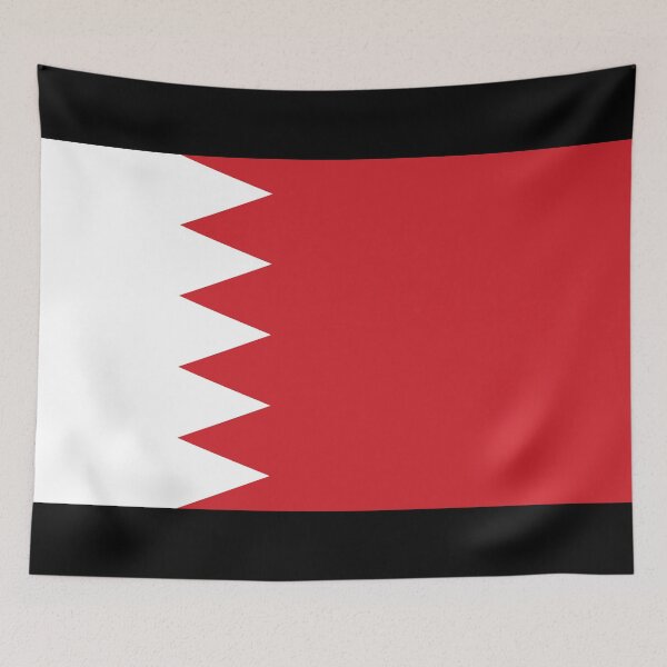 Item preview, National flag of Bahrain designed and sold by Dan-Barisi.