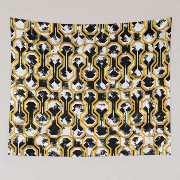 Item preview, Gold geometric pattern designed and sold by ekpatterns.