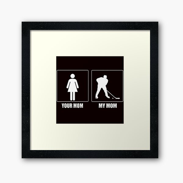 Item preview, Maman de hockey, hockey drôle, amour du hockey designed and sold by Aerial Addicts.