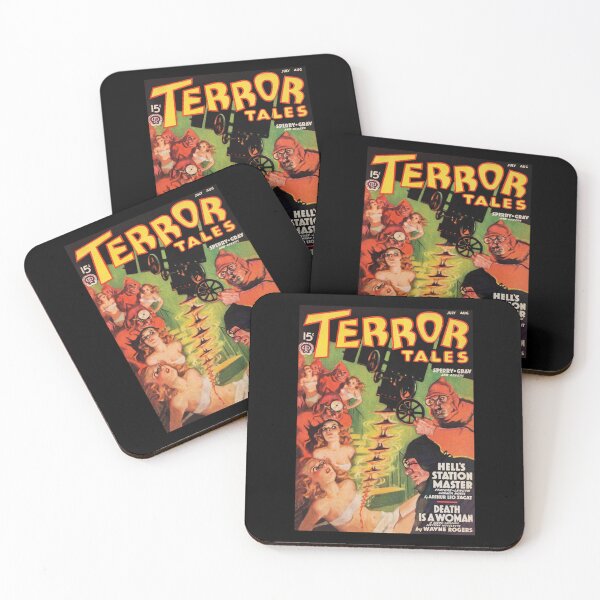 Item preview, Terror Tales Old Birth Control Vintage Retro Horror Comic Magazine Cover Art Active T-Shirt designed and sold by donnielnah.