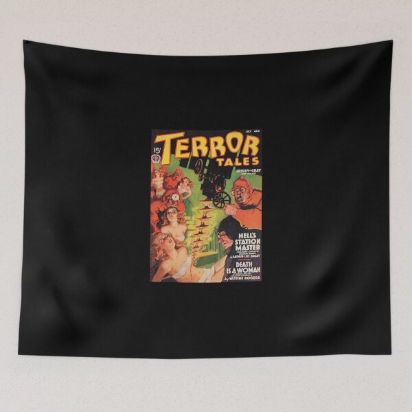Item preview, Terror Tales Old Birth Control Vintage Retro Horror Comic Magazine Cover Art Active T-Shirt designed and sold by donnielnah.