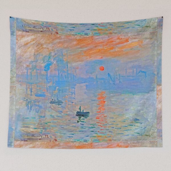 Item preview,  Claude Monet's Impression, Sunrise (1872) Famous painting, Digitally enhanced by WatermarkNZ Press. ) designed and sold by CristalleLisa.