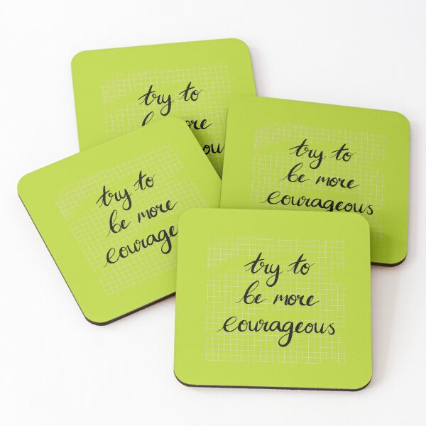 Item preview, Try to me more courageous  designed and sold by CLBArtDesign.