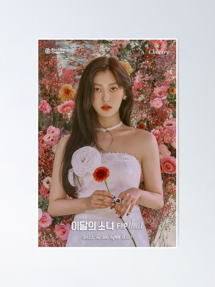 "Loona Choerry Flip that" Poster by UnpopularM | Redbubble